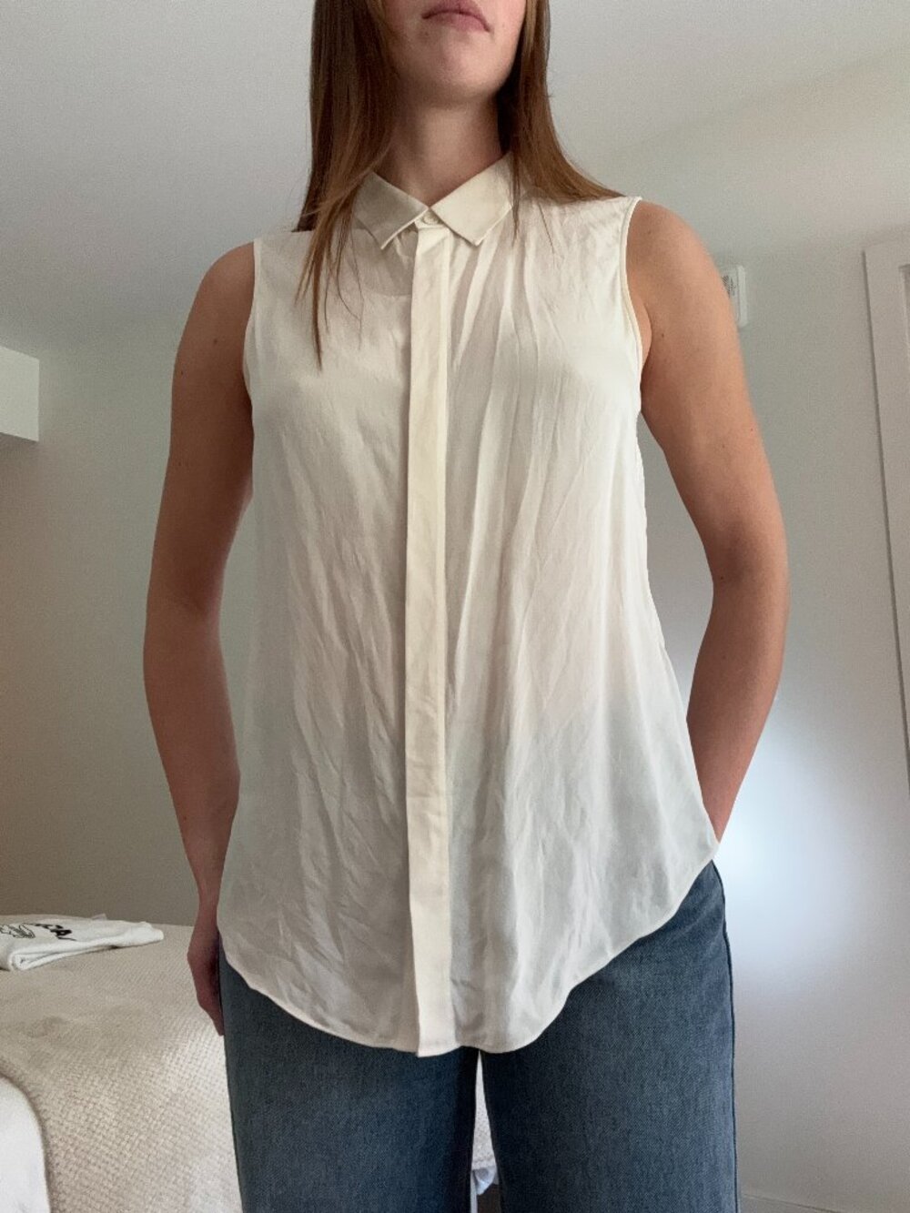 Theory Silk Blouse